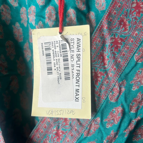 RAGA by Anthropologie Split Front Geometric Maxi Dress - Picture 5 of 14